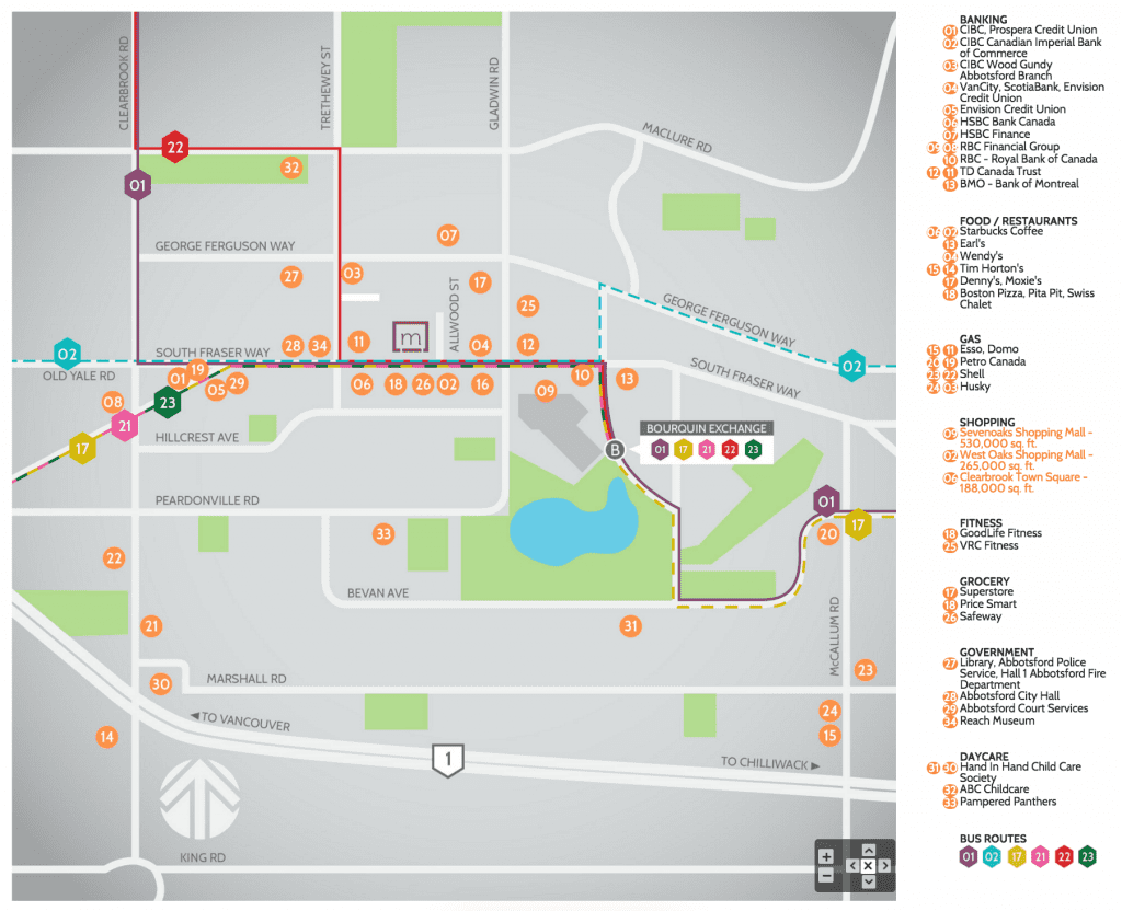 Amenities Map
