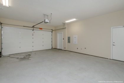 Lower Floor - Double Garage