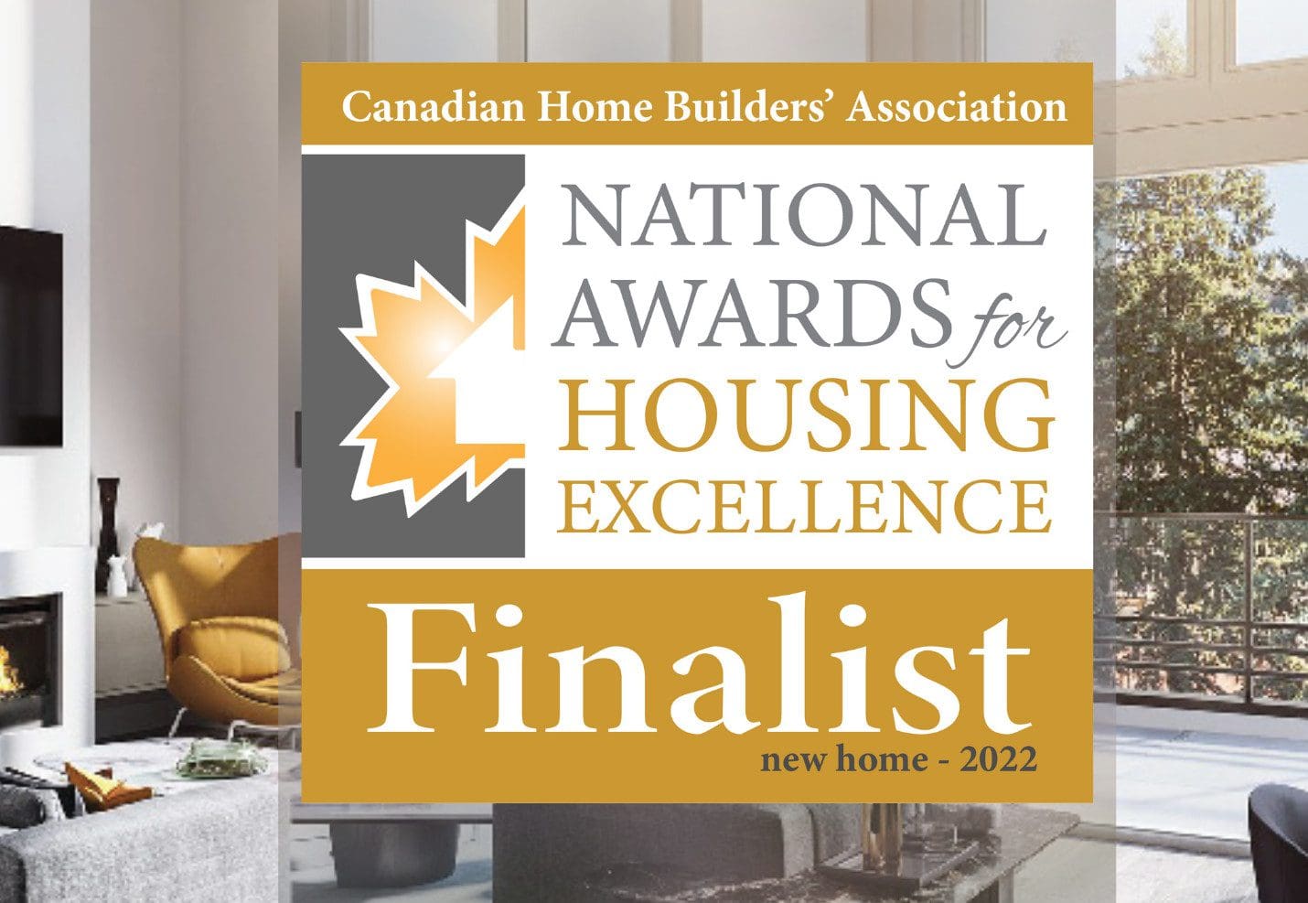 Finalists for CHBA National Awards for Housing Excellence 2022