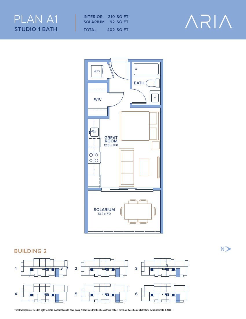 Studio Floor Plan A1